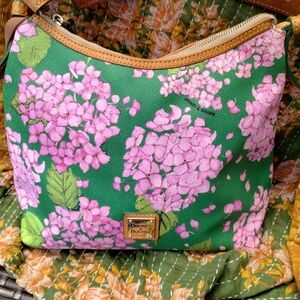 Dooney & Bourke Rare Hydrangea purse.